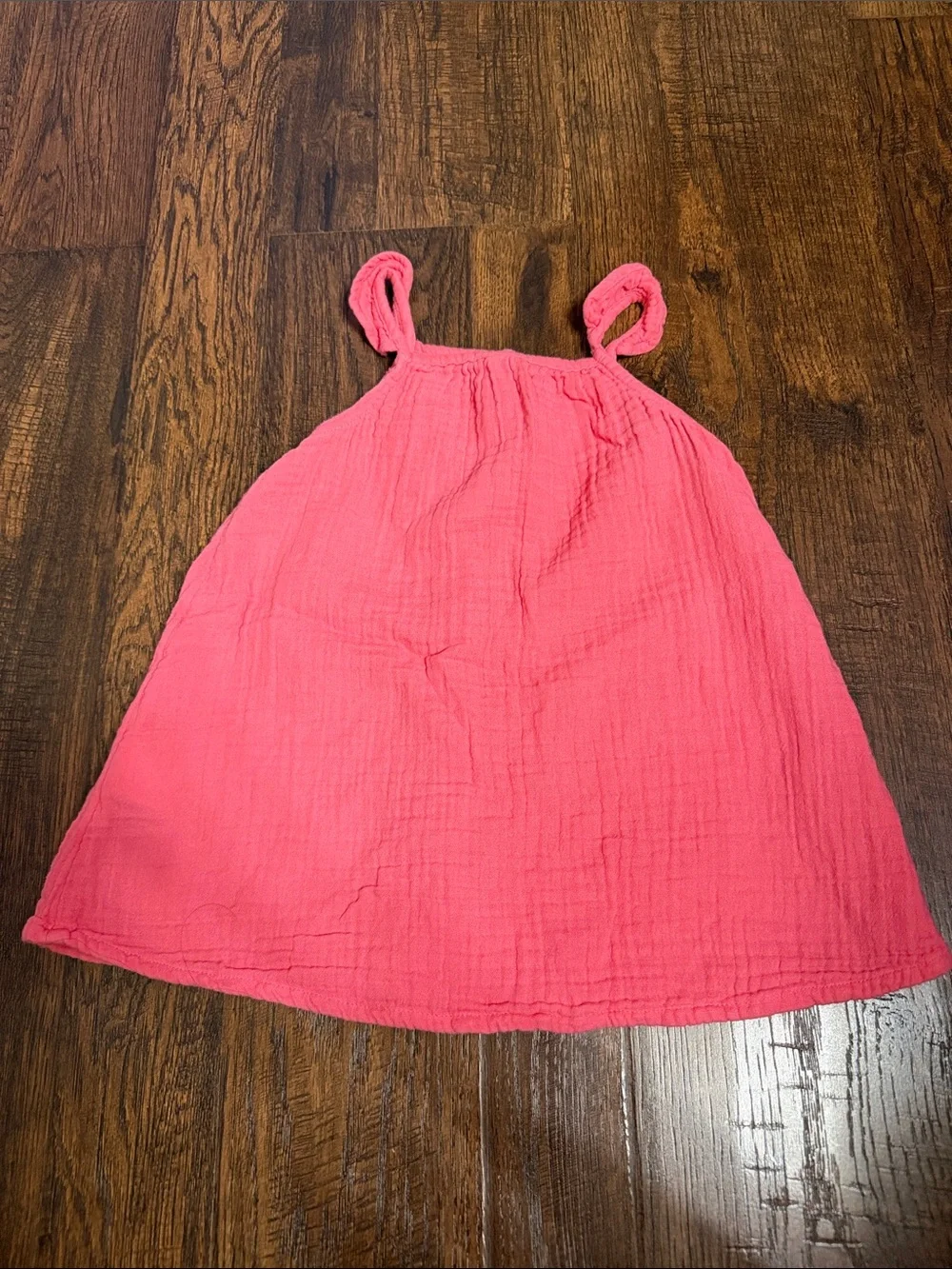 Old Navy Pink Button-Front Cotton Sundress